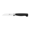Couteau à légumes Zwilling Four Star 8 cm, Noir-acier inoxydable