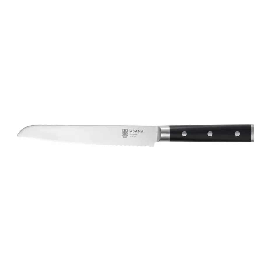 Couteau à pain Asama 20 cm, Acier inoxydable