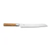 Couteau à pain Koya 4000FC 23 cm, Damaské bois de pakka brun