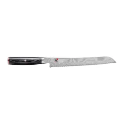 Couteau à pain Raw 5000FCD 23 cm, Damaské noir