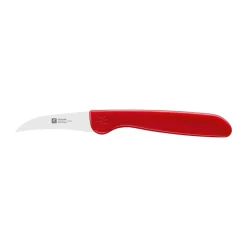 Couteau à éplucher Zwilling Twin Grip 5 cm, Röd-acier inoxydable