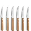 Couteau à steak Pizza lot de 6, Chêne
