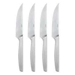 Couteau à viande Norm Lot de 4, Acier inoxydable mat
