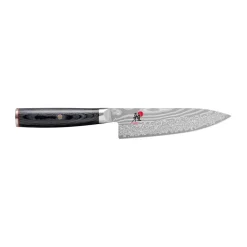 Couteau de chef gyutoh Raw 5000FCD 16 cm, Damaské noir
