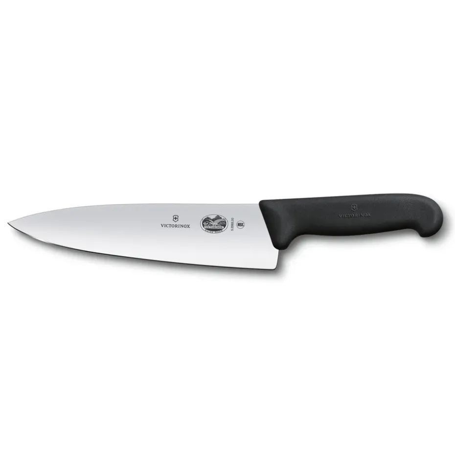 Couteau de cuisine extra large Fibrox 20 cm, Acier inoxydable