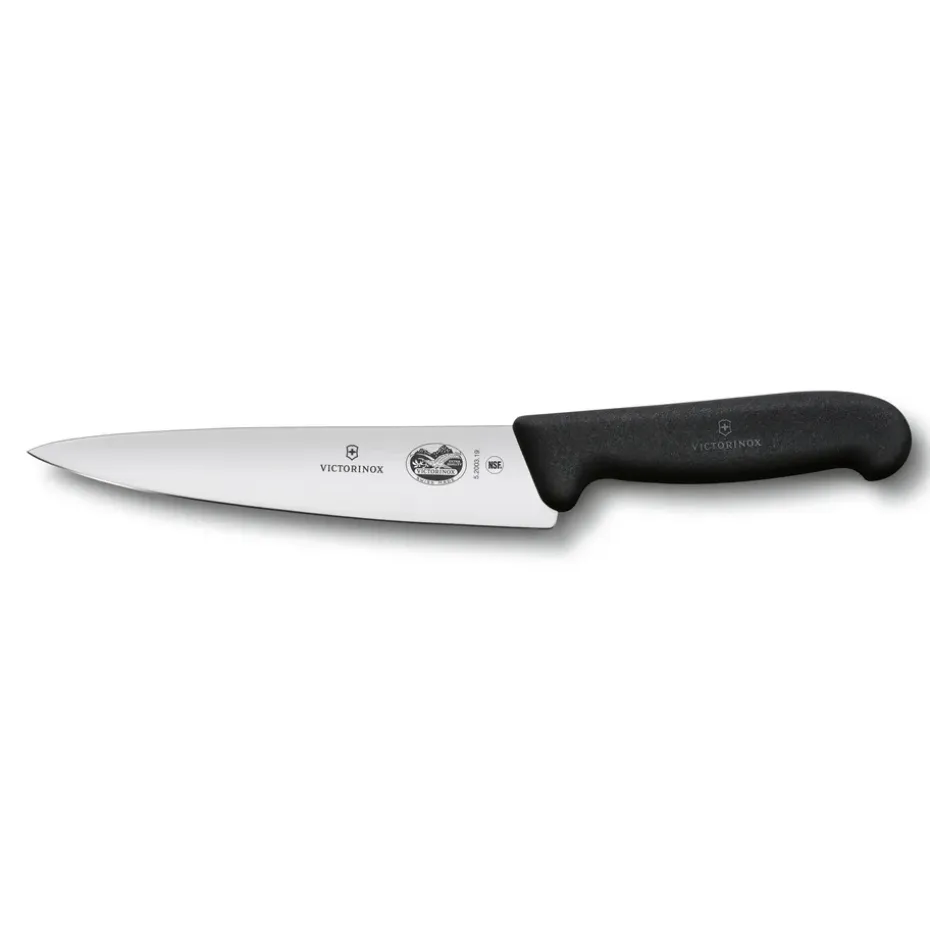 Couteau de cuisine Fibrox 19 cm, Acier inoxydable