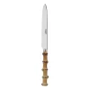 Couteau de cuisine Panda, Acier inoxydable-bambou