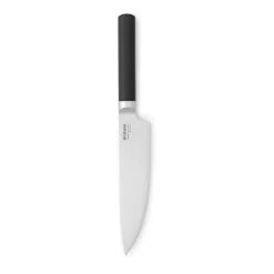 Couteau de cuisine Profile 34 cm, Noir-acier inoxydable