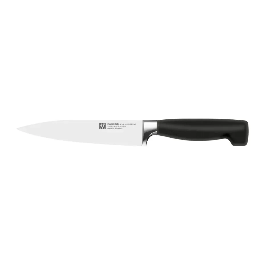 Couteau de filetage/couteau à viande Zwilling Four Star en acier inoxydable, 16 cm
