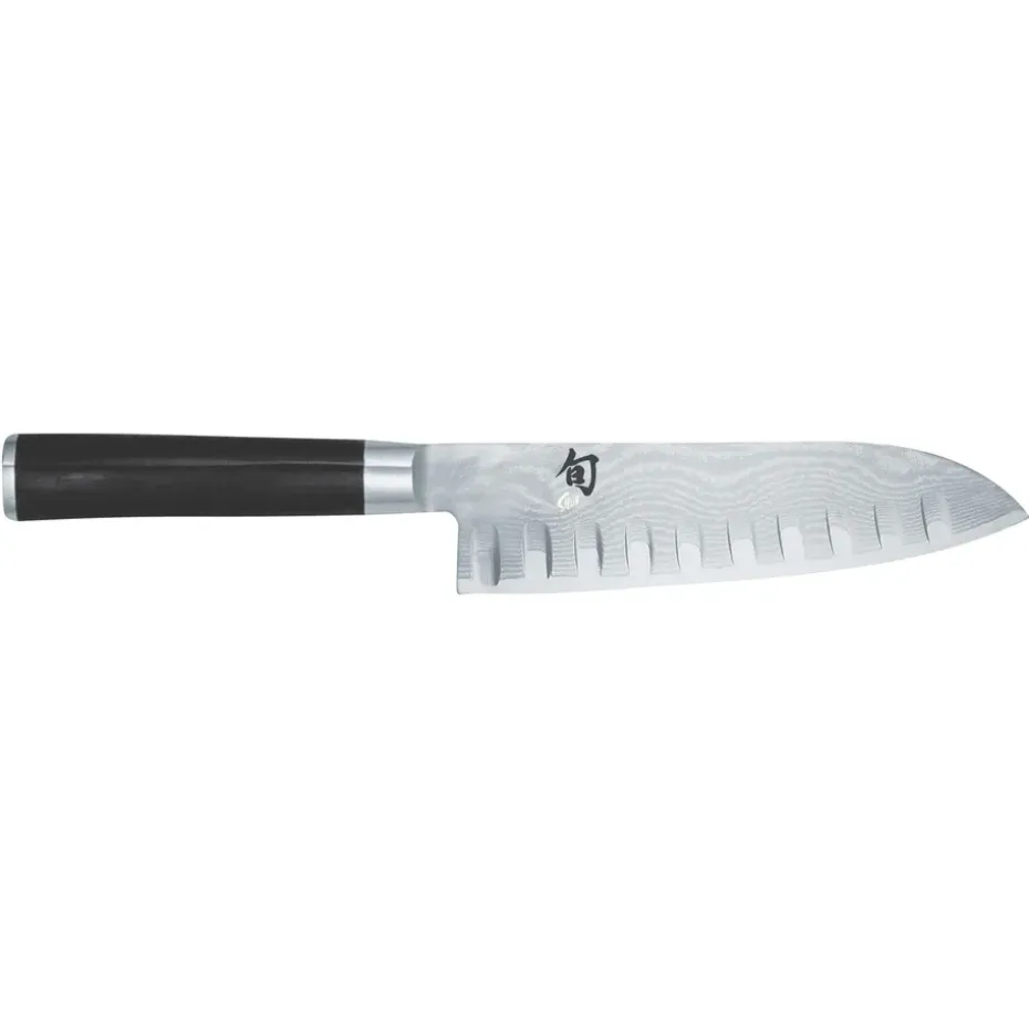 Couteau santoku alvéolé Kai Shun Classic, 18 cm