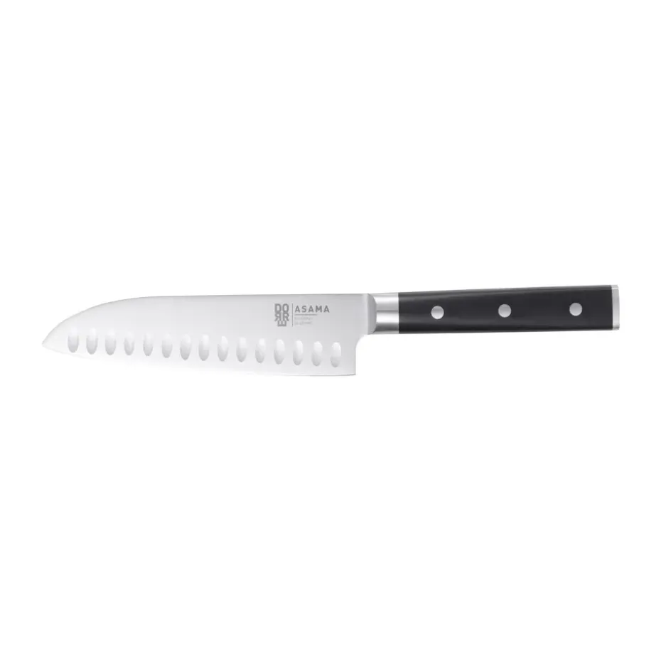 Couteau santoku Asama 18 cm, Acier inoxydable