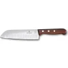 Couteau santoku poli à l'olive Wood 17 cm, Acier inoxydable-érable