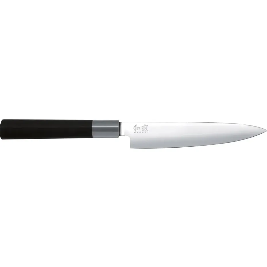 Couteau tout usage Kai Wasabi Black, 15 cm