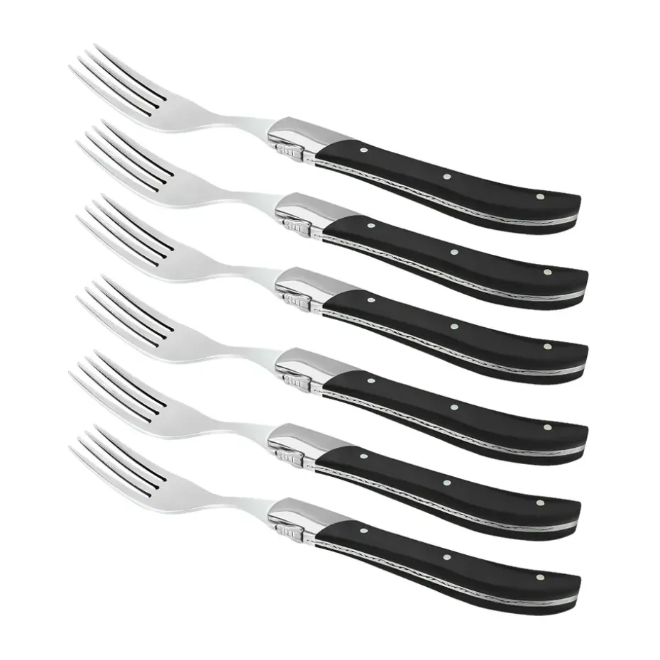 Couteaux à steak Laguiole By Hâws, lot de 6, Black Wood