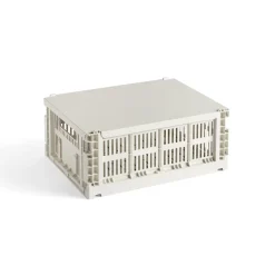 Couvercle Colour Crate médium, Off-white