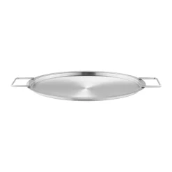 Couvercle d’assiette Eva Trio en acier inoxydable recyclé, Ø28 cm