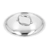Couvercle Demeyere Atlantis 7 en acier inoxydable, Ø24 cm