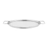 Couvercle en verre Eva Trio en acier inoxydable recyclé, Ø24 cm