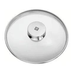 Couvercle en verre Zwilling Twin Specials avec bouton en acier, Ø20 cm