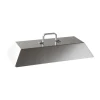 Couvercle pour plaque à griller en acier inoxydable, 45x22 cm