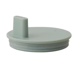 Couvercle pour verre en tritan Design Letter, Vert