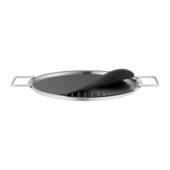 Couvercle verseur Eva Trio en acier inoxydable recyclé, Ø24 cm