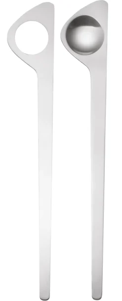 Couverts à salade AJ cylinda-line, acier inoxydable