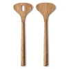 Couverts à salade Alfredo en chêne, 28 cm