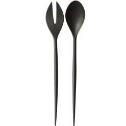 Couverts à salade Krenit, noir