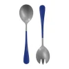 Couverts à salade Nicolas Vahé, 2 pièces, Bleu