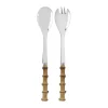 Couverts à salade Panda, 2 pièces, Bamboo light