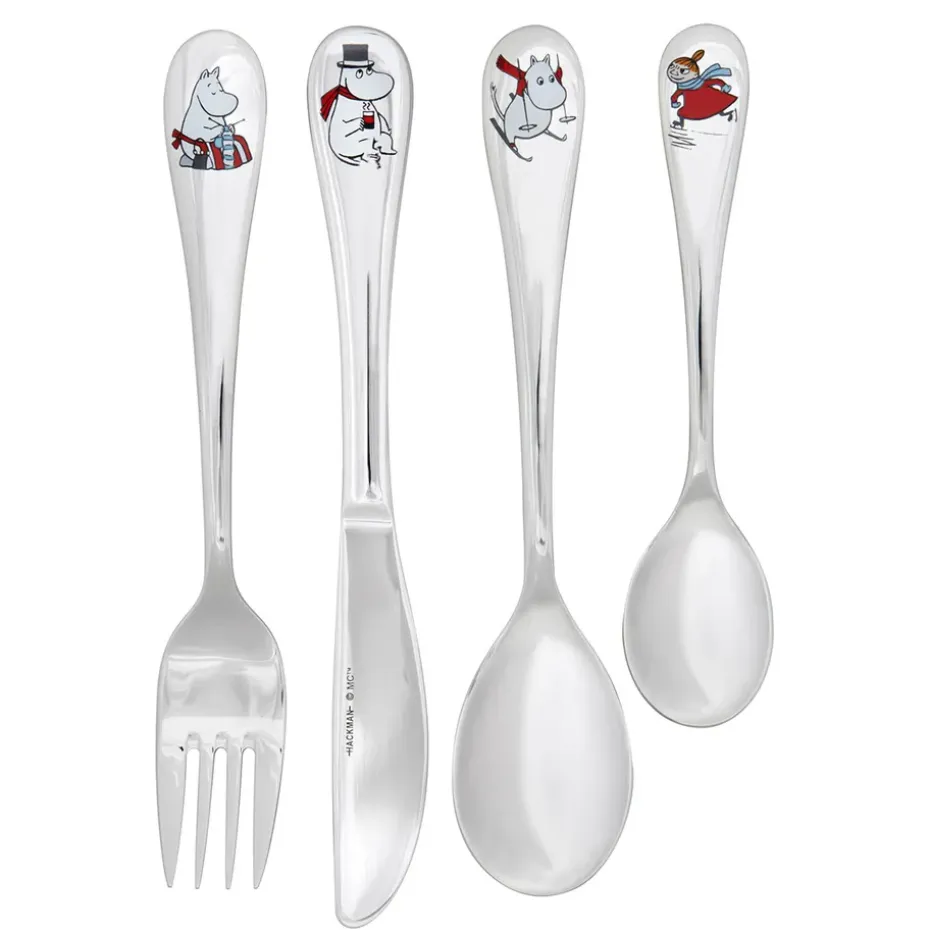 Couverts de table Moomin, hiver
