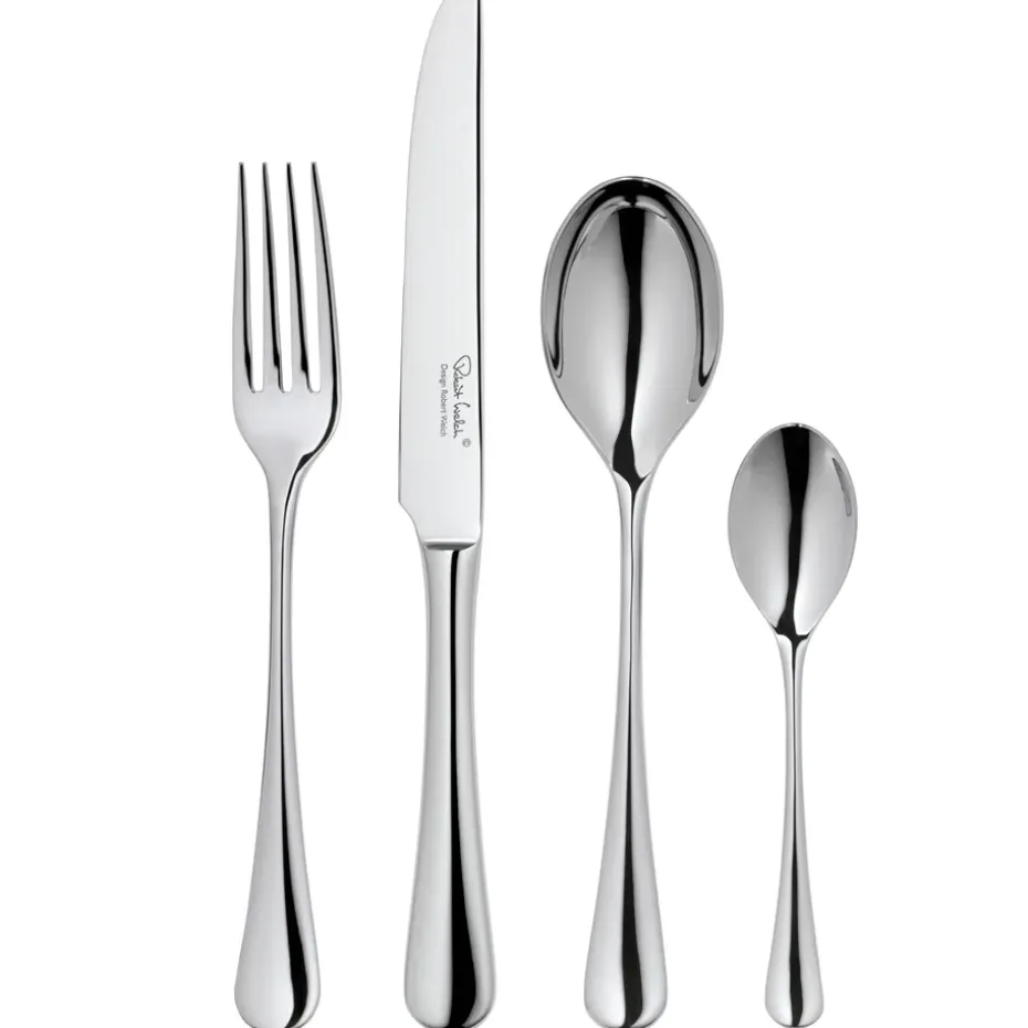 Couverts effet miroir Radford, 24 pièces