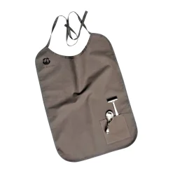 Couverts enfant et bavoir Grand Prix 3 pièces, Polished steel