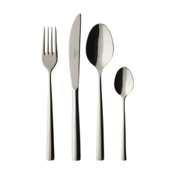 Couverts Piemont 4 pièces, acier inoxydable