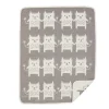 Couverture chenille Little me, gris
