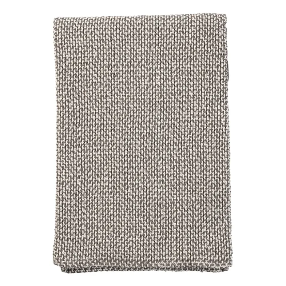 Couverture en coton Basket 130x180 cm, Gris