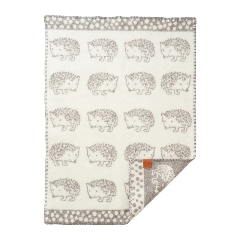 Couverture enfant Hedgehog 65x90 cm, Gris