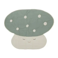 Couverture matelassée Mushroom, Bleu pâle
