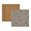 Couverture pour enfant Toucan lot de 2, Clay-caramel