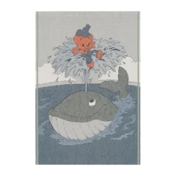 Couverture pour enfants Skattsökarfärden 72x105 cm, Bleu