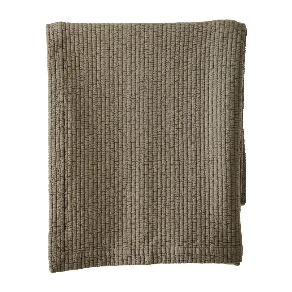 Couvre-lit Brick 140x200 cm, Olive