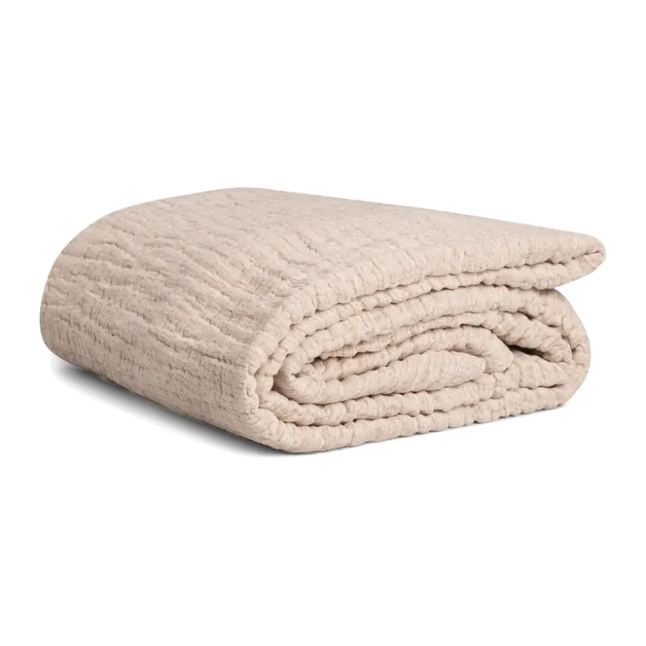 Couvre-lit Mellow double, Tawny, 160x260 cm