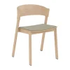 Cover Side Chair leather, Refine leather stone-Oak
