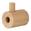 Crochet Moebe wooden wall hook, Chêne