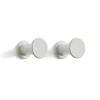 Crochets Bolt Ø2,8 cm, lot de 2, Light grey