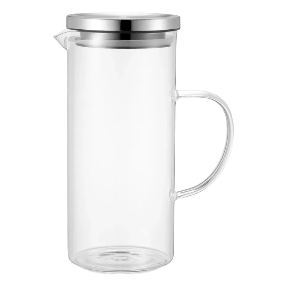 Cruche Kay 1,3 L, Verre-acier inoxydable