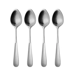 Cuillère à dessert mat Vivianna, Lot de 4