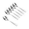 Cuillère à dessert New England Lot de 6, Acier inoxydable
