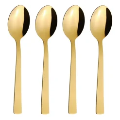 Cuillère à dessert Raw, lot de 4, Or